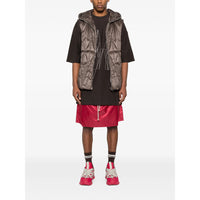 Moncler X Rick Owens Red Shorts - Drop-Crotch Shorts Men