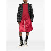Moncler X Rick Owens Red Shorts - Drop-Crotch Shorts Men