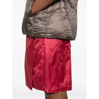 Moncler X Rick Owens Red Shorts - Drop-Crotch Shorts Men