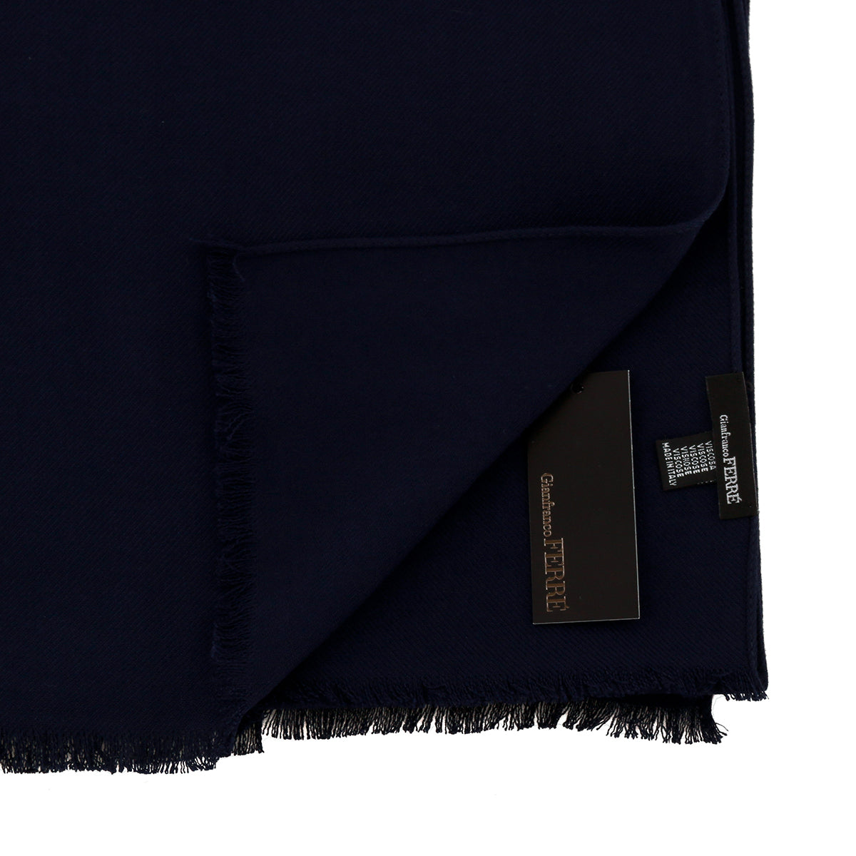 Gianfranco Ferre Navy Blue Pashmina Scarf