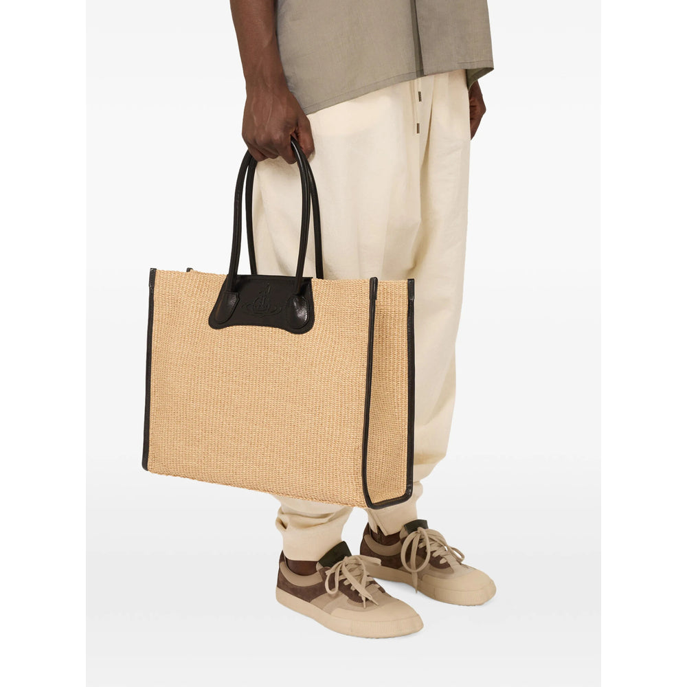 Vivienne Westwood Neutrals Tote Bags Men