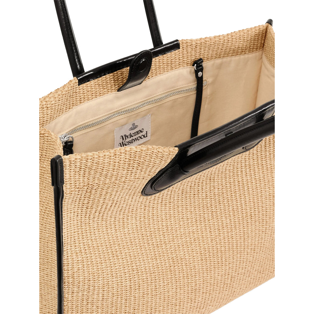 Vivienne Westwood Neutrals Tote Bags Men