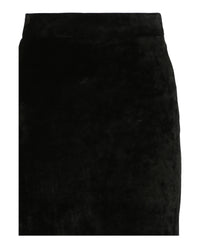 Balenciaga Balenciaga Womens High-Rise Velvet Maxi Skirt