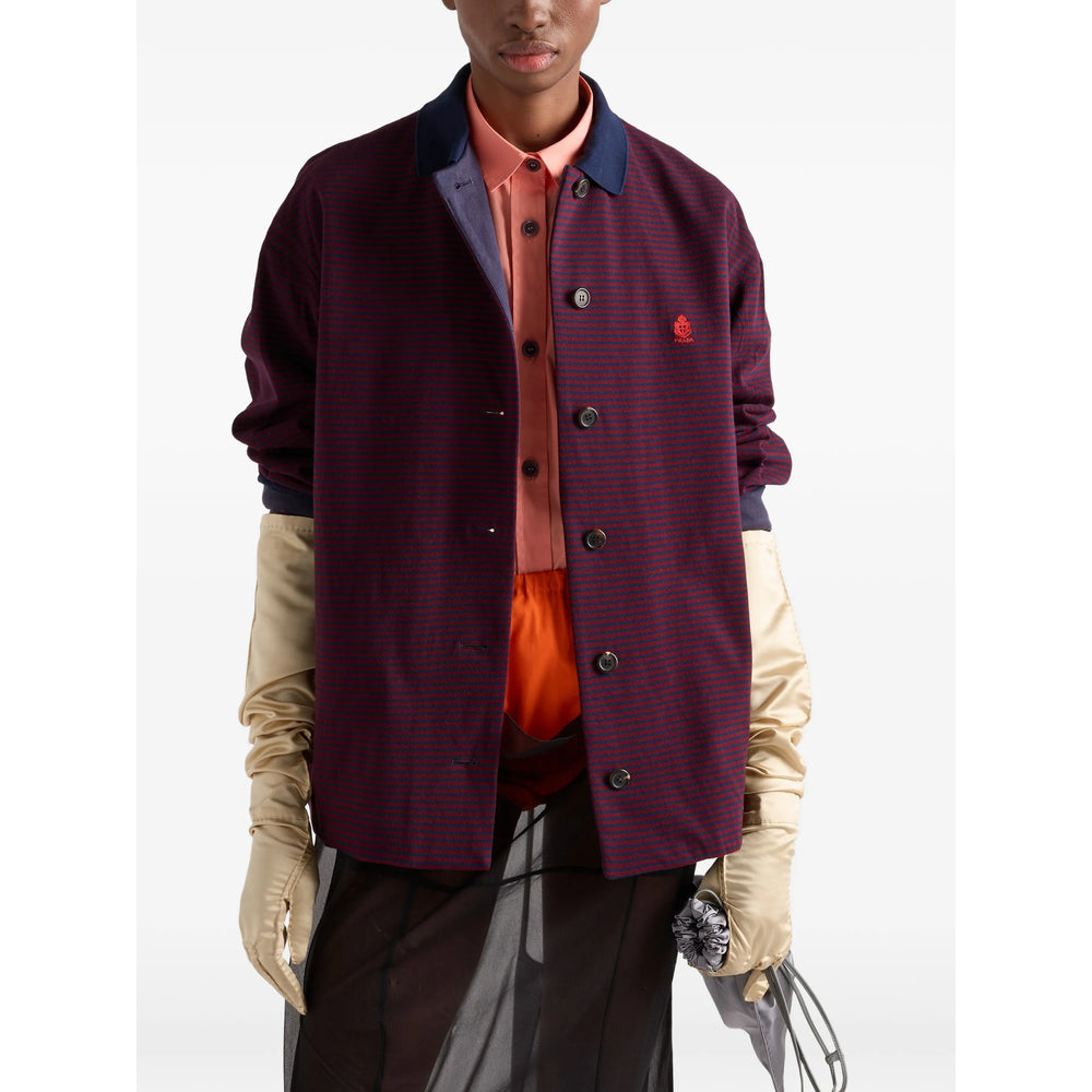 Prada Red Jackets - Bomber Jackets Women