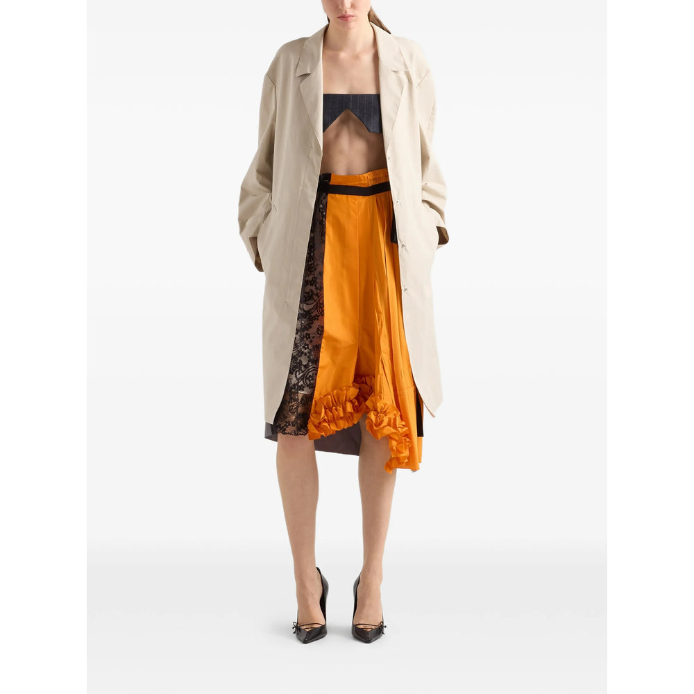 Prada Orange Skirts - Full Skirts Women