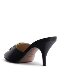 Christian Dior Christian Dior Women Lambskin Initials Heel Sandal