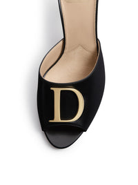 Christian Dior Christian Dior Women Lambskin Initials Heel Sandal