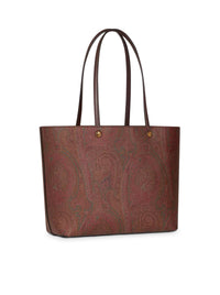 Etro Women Etro Essential Medium Paisley Shopping Bag