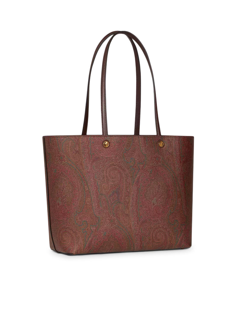 Etro Women Etro Essential Medium Paisley Shopping Bag