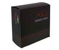 Romeo Gigli C956/3R MORO.NERO Brown/Black Leather Adjustable Mens Belt
