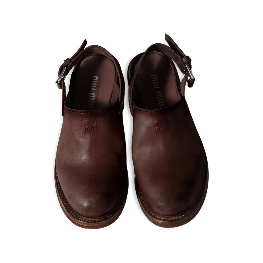 Miu Miu Brown Shoes Women