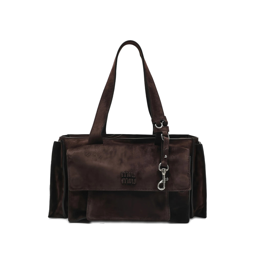Miu Miu Brown Tote Bags Women