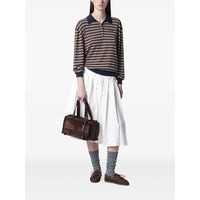 Miu Miu Brown Tote Bags Women