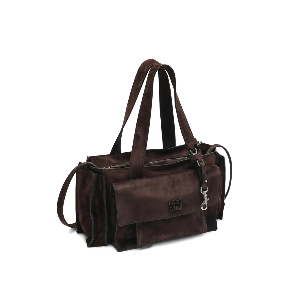 Miu Miu Brown Tote Bags Women
