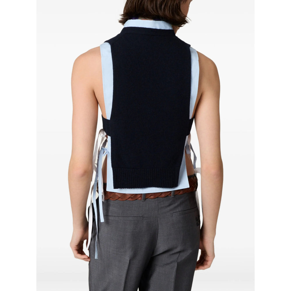 Miu Miu Blue Tops - Vests & Tank Tops Women