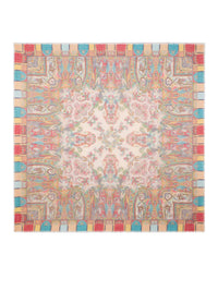 Etro Etro Women Modal Blend Scarf With Paisley Foliage Pattern