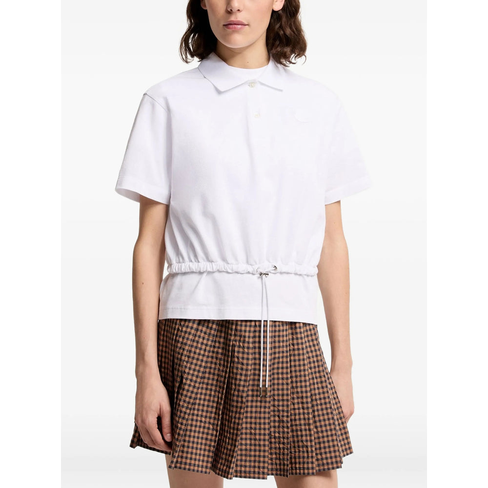 Moncler White Tops - Polo Tops Women