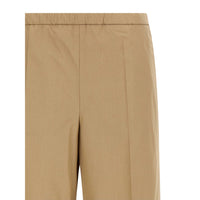Moncler Neutrals Trousers - Straight Trousers Women