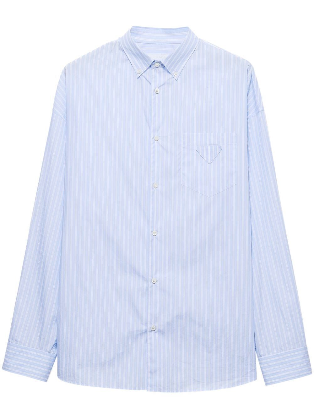 Prada Men Striped Shirt