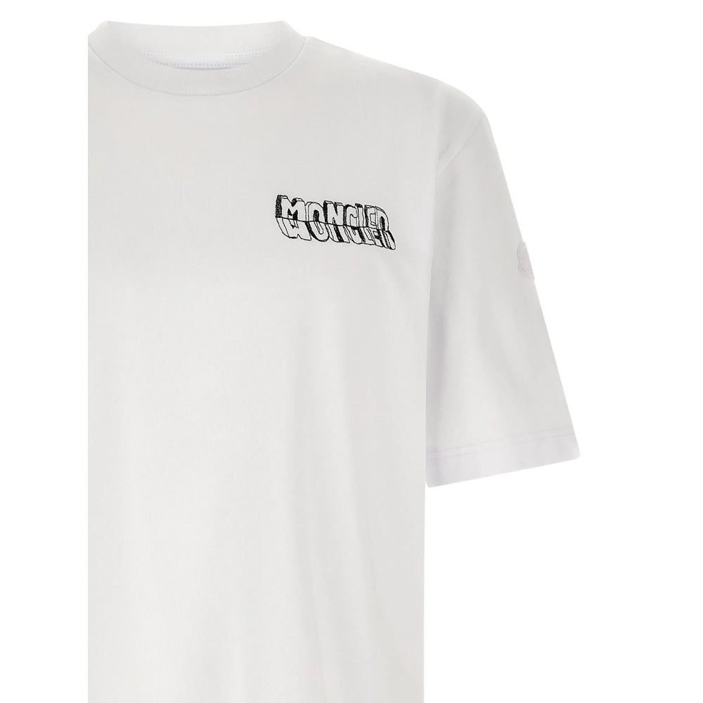 Moncler White T-Shirts & Vests - T-Shirts Men