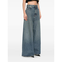Balenciaga Balenciaga Blue Denim - Wide-Leg Jeans Women