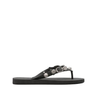 Balenciaga Black Flip-Flops & Slides Women