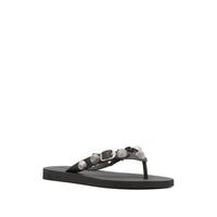 Balenciaga Black Flip-Flops & Slides Women