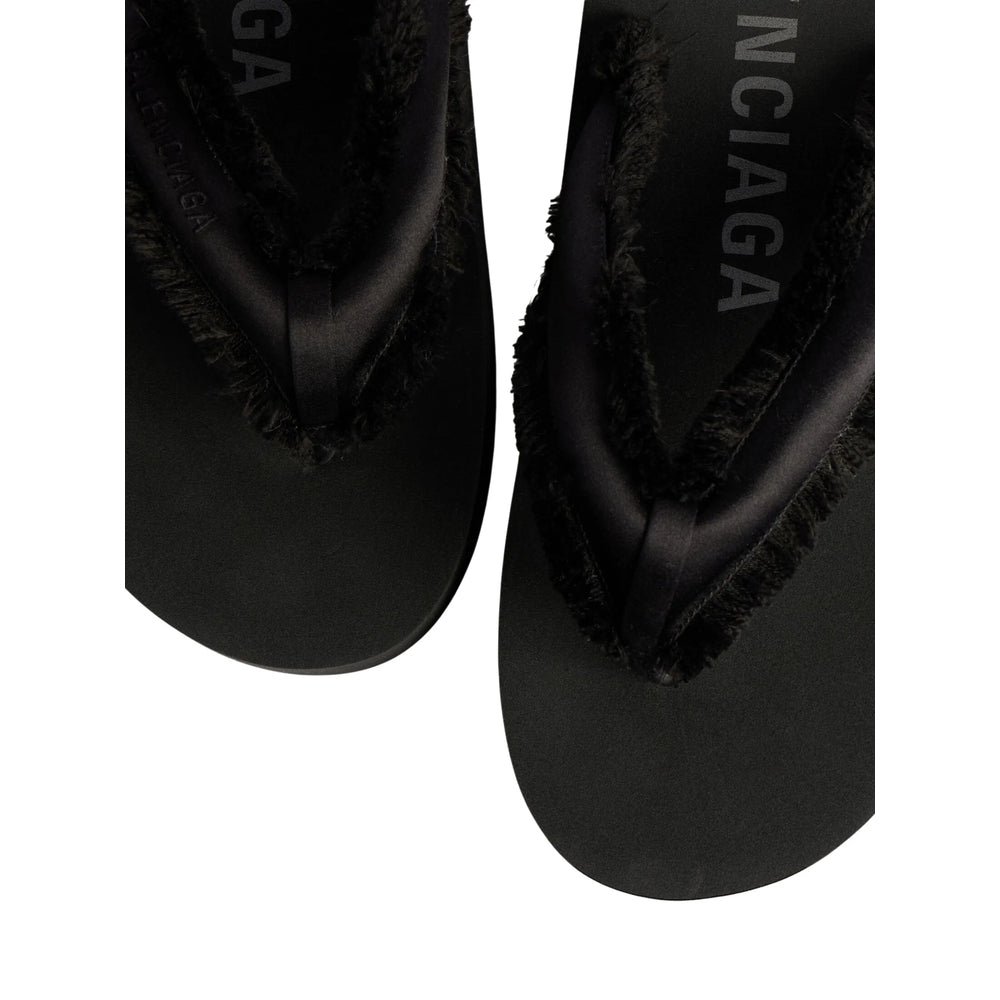 Balenciaga Balenciaga Black Flip-Flops & Slides Women