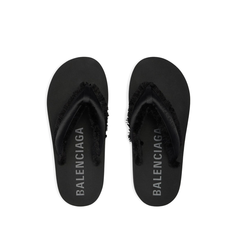 Balenciaga Balenciaga Black Flip-Flops & Slides Women