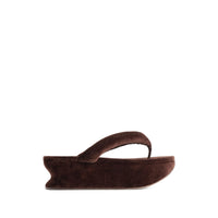 Balenciaga Balenciaga Brown Flip-Flops & Slides Women