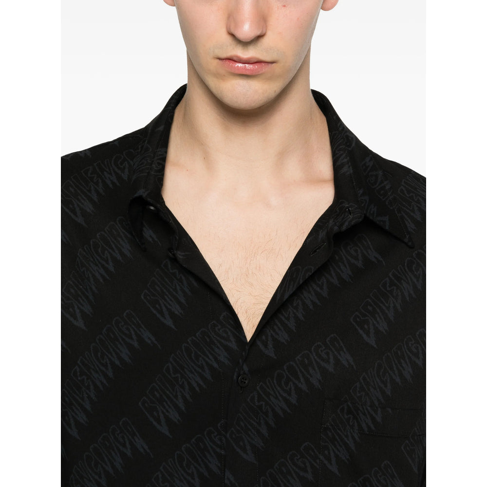 Balenciaga Balenciaga Black Shirts Men