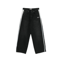 Balenciaga Black Denim - Wide-Leg Jeans Men