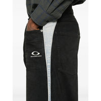 Balenciaga Black Denim - Wide-Leg Jeans Men