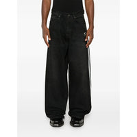 Balenciaga Black Denim - Wide-Leg Jeans Men