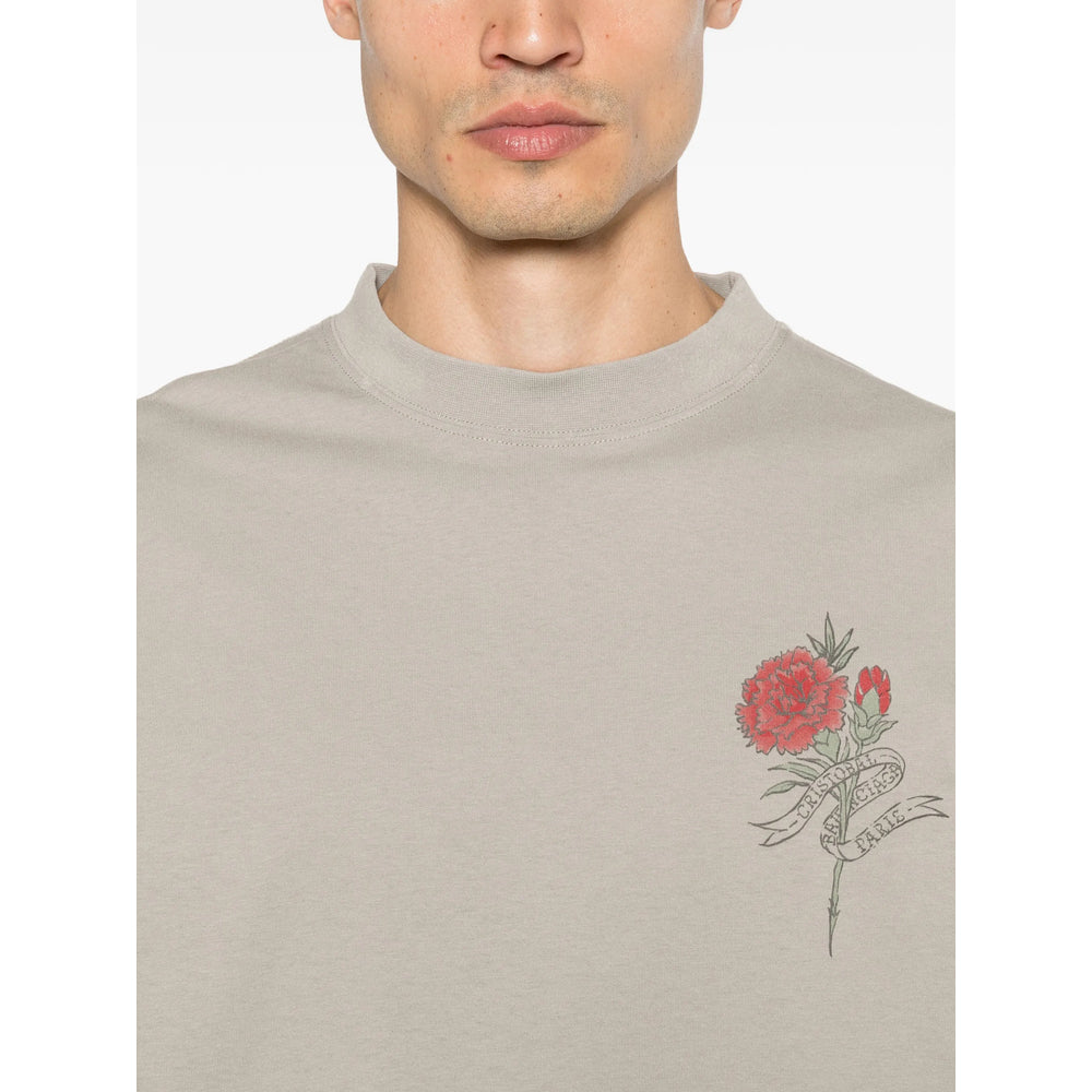 Balenciaga Grey T-Shirts & Vests - T-Shirts Men