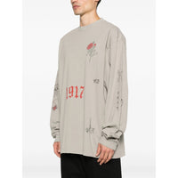 Balenciaga Grey T-Shirts & Vests - T-Shirts Men