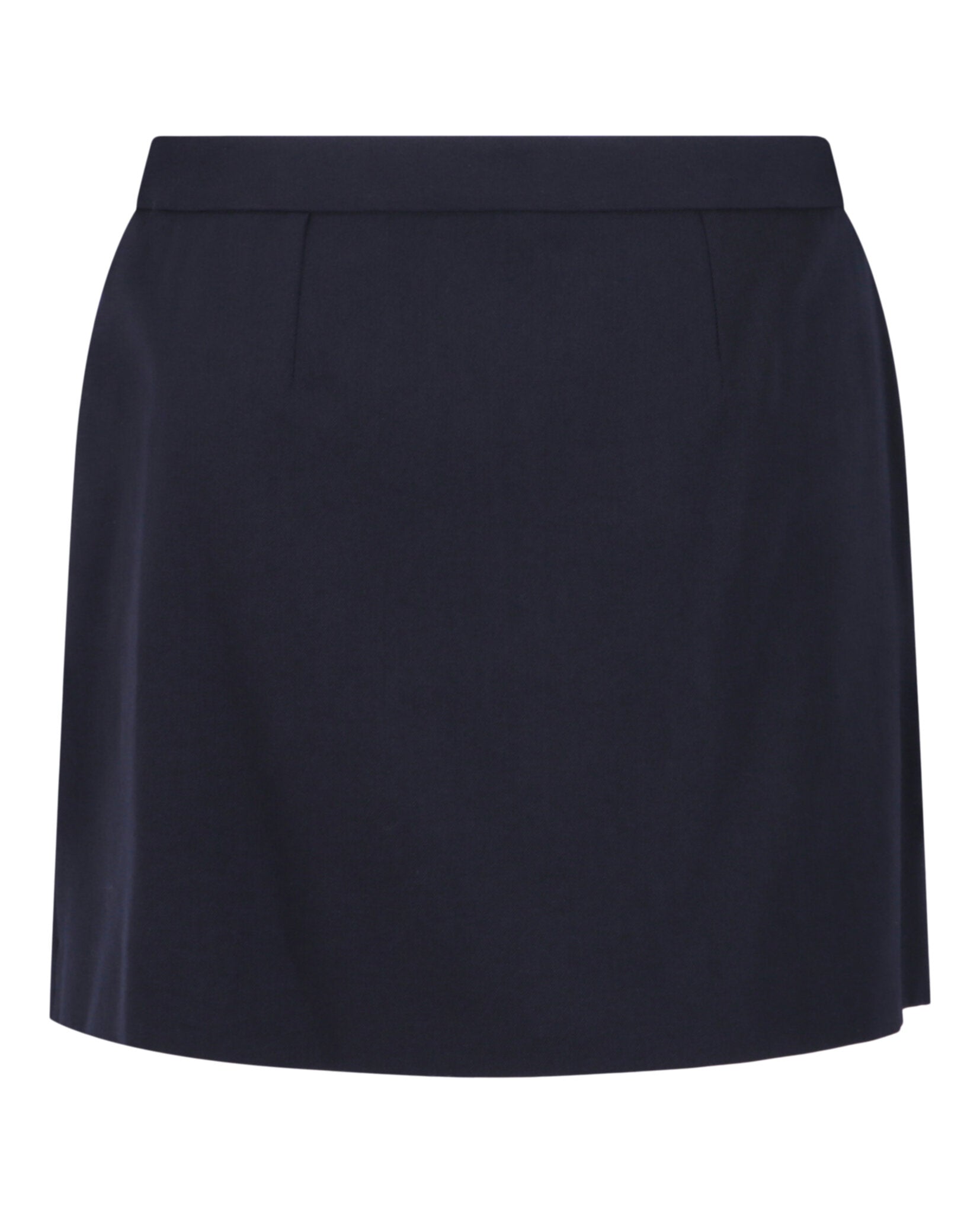 Alexander McQueen Womens Military Detail Mini Skirt