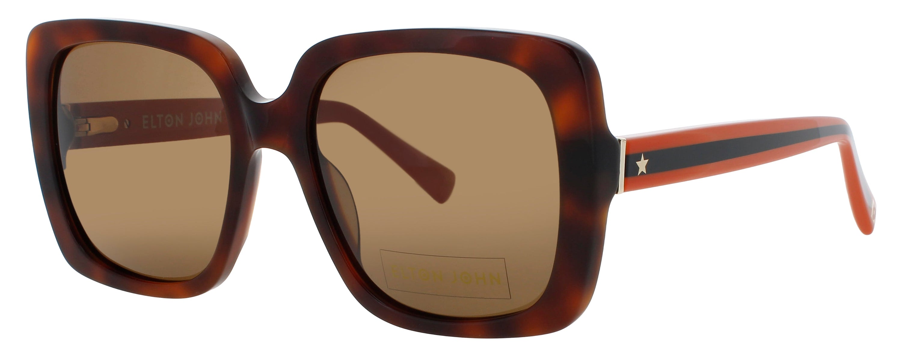 Elton John Elton John Sunglasses Brown