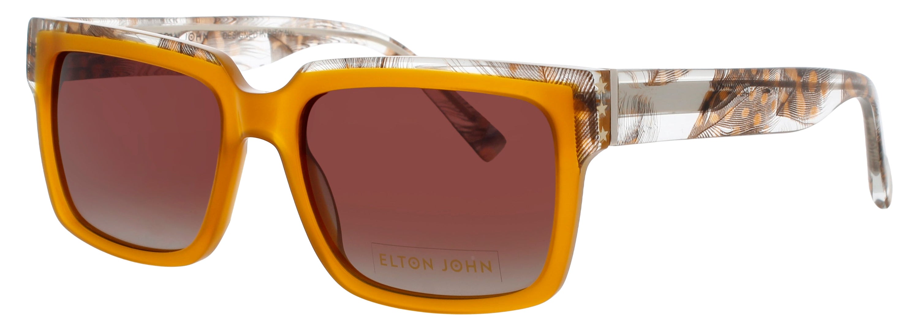 Elton John Elton John Sunglasses Brown