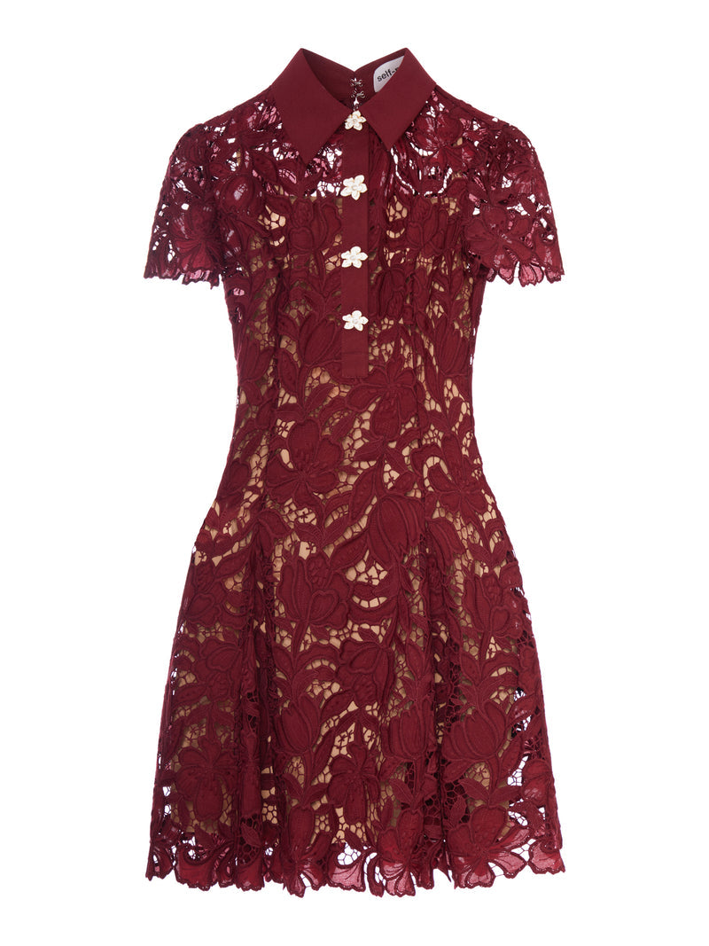 Self-portrait Self-Portrait Women Lace Mini Dress
