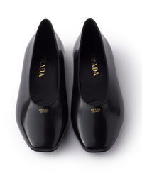 Prada Prada Women Brushed Leather Ballerinas