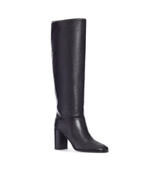 Prada Women Leather Heel Boots