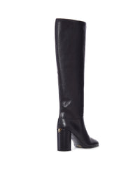 Prada Women Leather Heel Boots