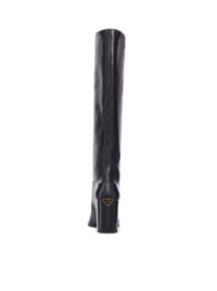 Prada Women Leather Heel Boots