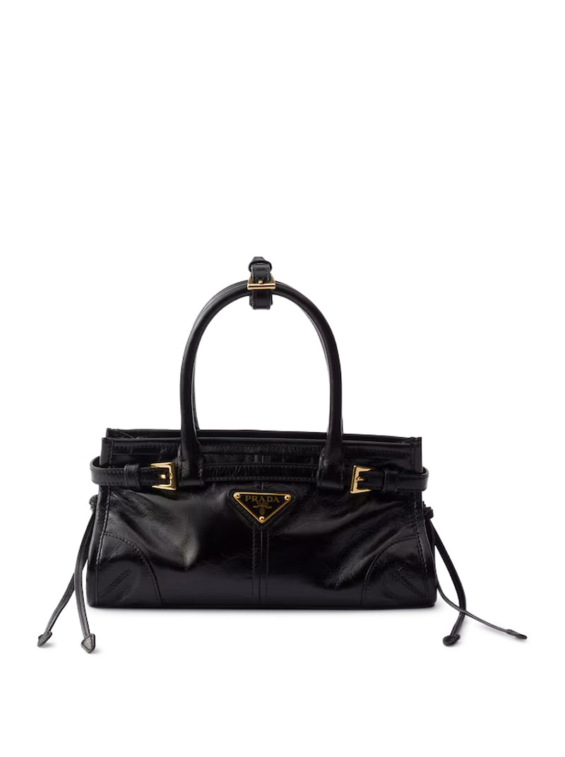 Prada Prada Women Prada Bonnie Mini Leather Handbag