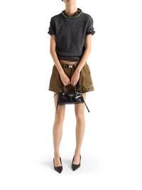 Prada Prada Women Prada Bonnie Mini Leather Handbag