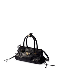 Prada Prada Women Prada Bonnie Mini Leather Handbag