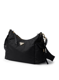 Prada Women Prada Explore Large Re-Nylon And Leather Bag