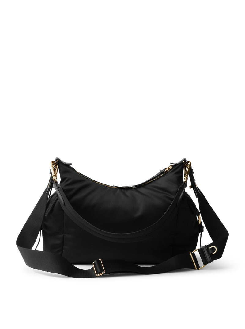 Prada Women Prada Explore Large Re-Nylon And Leather Bag