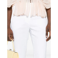 Max Mara White Trousers - Flared Trousers Women